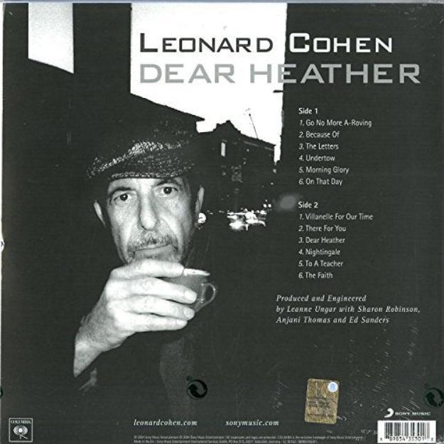 Leonard Cohen - Dear Heather (Import, 180 Gram) (LP) - Joco Records