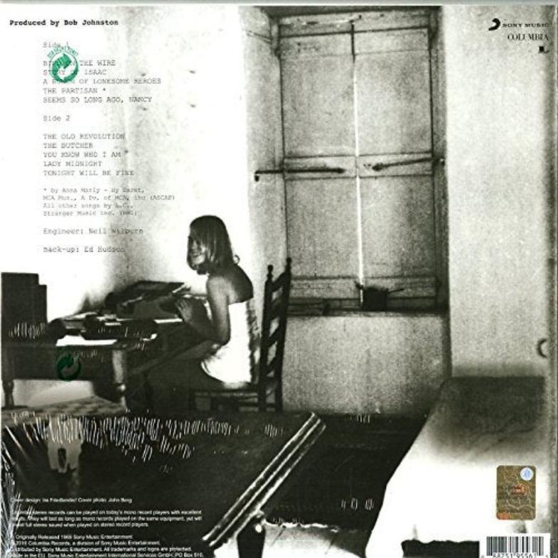 Leonard Cohen - Songs from a Room (180 Gram) (LP) - Joco Records