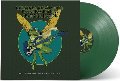 Les Claypool’s Fearless Flying Frog Brigade - Return of the Live Frogs: Vol. 1 (Limited Edition, Green Vinyl) - Joco Records