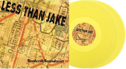 Less Than Jake - Borders & Boundaries: 25th Anniversary Edition (Explicit Content) Limited Edition, Yellow Color Vinyl, Expnaded) (2 LP) - Joco Records