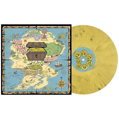 Less Than Jake - Uncharted (Limited Edition, Yellow Marble Vinyl) (LP) - Joco Records