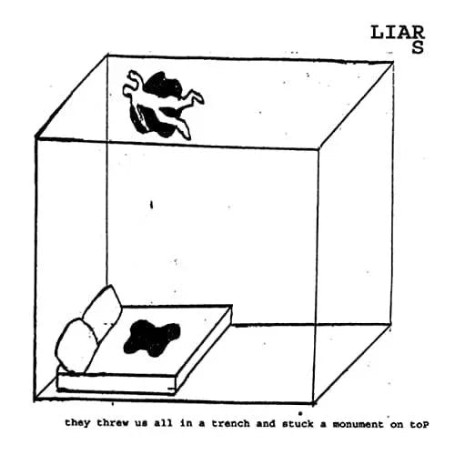 Liars - They Threw Us All In A Trench and Stuck a Monument on Top (Limited Edition Recycled Vinyl) (LP) - Joco Records