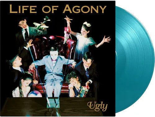 Life Of Agony - Ugly (Limited Edition Import, 180 Gram, Turquoise Vinyl) (LP) - Joco Records