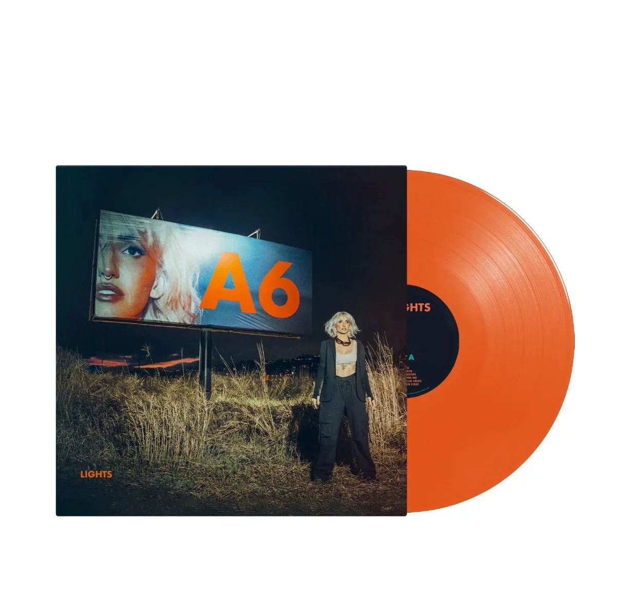 Lights - A6 (Explicit) (Orange Crush Vinyl) (LP) - Joco Records
