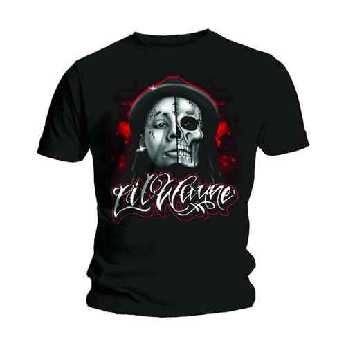 Lil Wayne - Skull Sketch (T-Shirt)