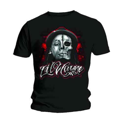 Lil Wayne - Skull Sketch (T-Shirt) - Joco Records