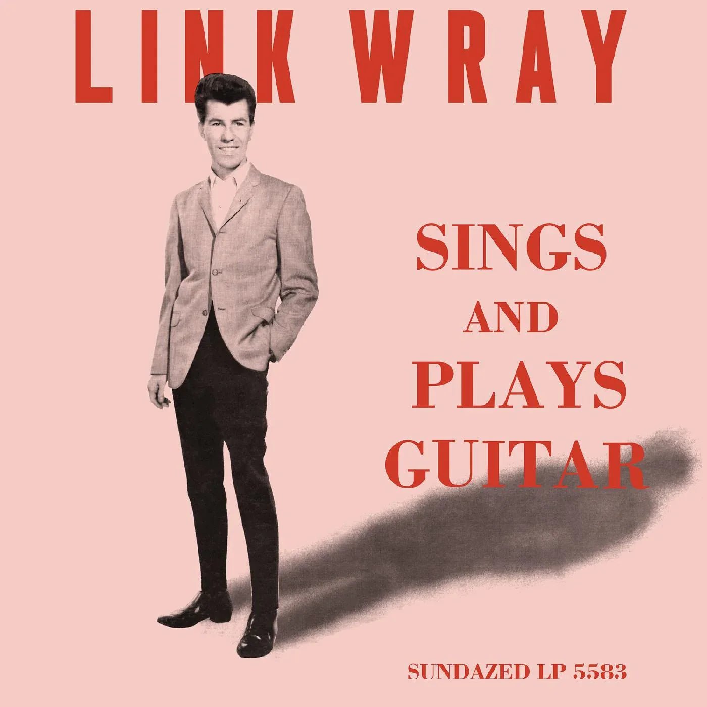Link Wray - Sings And Plays Guitar (Pink Vinyl) (LP) - Joco Records