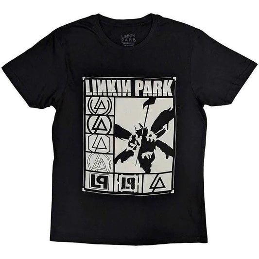 Linkin Park - Logos Rectangle (T-Shirt) - Joco Records