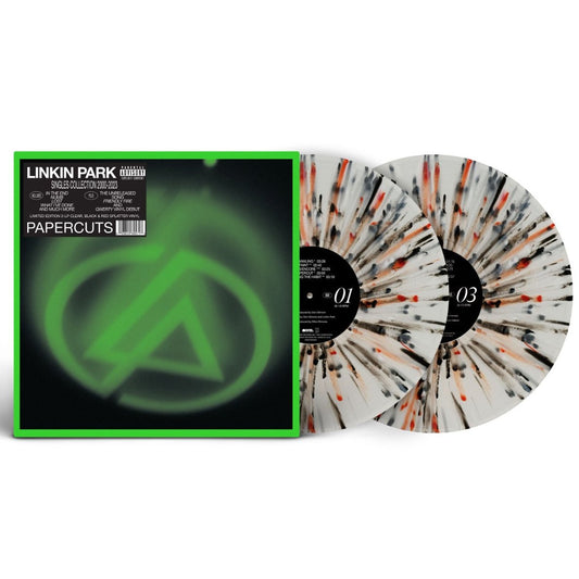 Linkin Park - Papercuts (Indie Exclusive, Black & Red Splatter Vinyl) (2 LP) - Joco Records