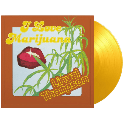 Linval Thompson - I Love Marijuana (Limited Edition Import, Yellow Vinyl) (LP) - Joco Records