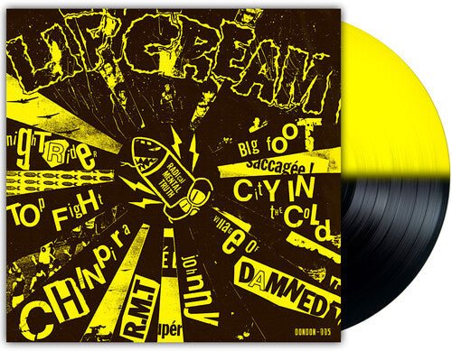Lip Cream - Big Foot Cassette (Indie Exclusive, Black & Yellow Vinyl) (LP) - Joco Records