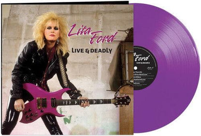 Lita Ford - Live & Deadly (Purple Vinyl) (Purple Vinyl) (LP) - Joco Records