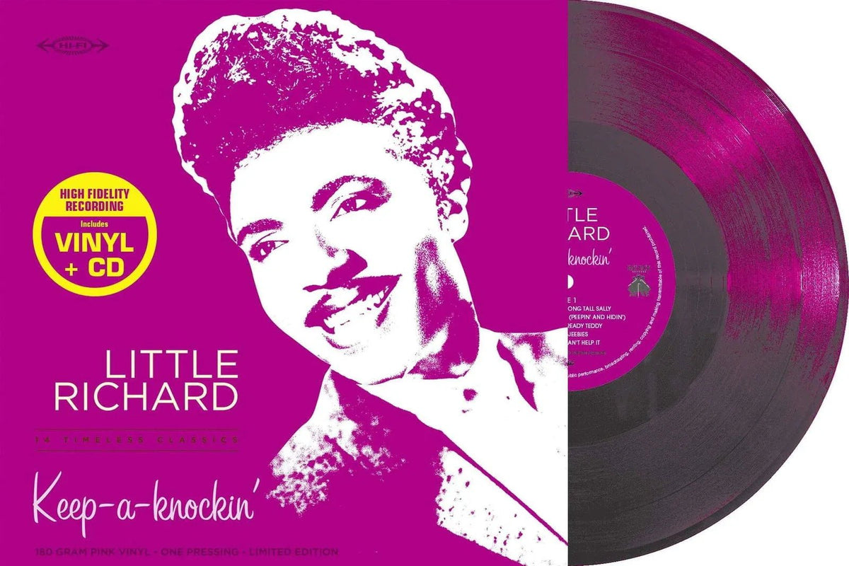 Little Richard - 33 Tours - Keep A-Knockin' (Pink Vinyl) (LP) - Joco Records