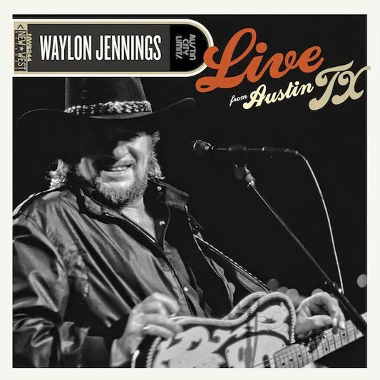 Waylon Jennings - Live From Austin, TX '89 (Limited Bubblegum Pink Vinyl) (LP) - Joco Records