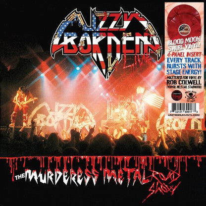 Lizzy Borden - The Murderess Metal Road Show: 40th Anniversary Edition (Limited Edition, Blood Moon Swirl Vinyl) (2 LP) - Joco Records