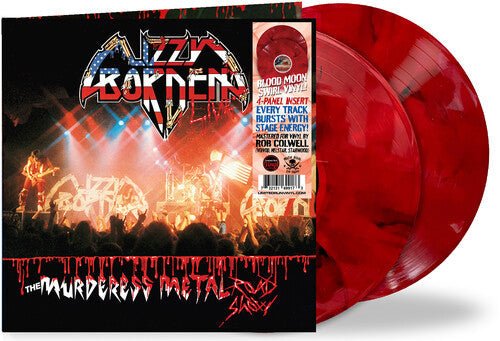 Lizzy Borden - The Murderess Metal Road Show: 40th Anniversary Edition (Limited Edition, Blood Moon Swirl Vinyl) (2 LP) - Joco Records