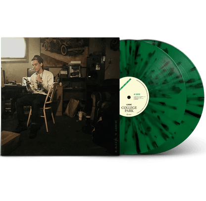 Logic - College Park (Limited Edition, "Varsity" Green & Black Splatter, Artist Signed) (2 LP) - Joco Records