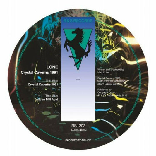 Lone - Crystal Caverns 1991 - 12" (Vinyl)