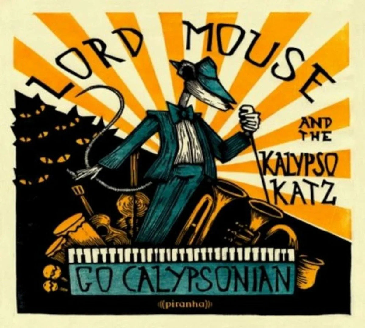 Lord Mouse And The Kalypso Katz - Go Calypsonian (LP) - Joco Records