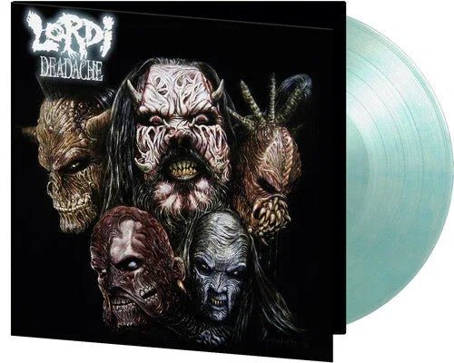 Lordi - Deadache (Limited Edition, Translucent Blue & White Marbled 180 Gram Vinyl) (LP) - Joco Records