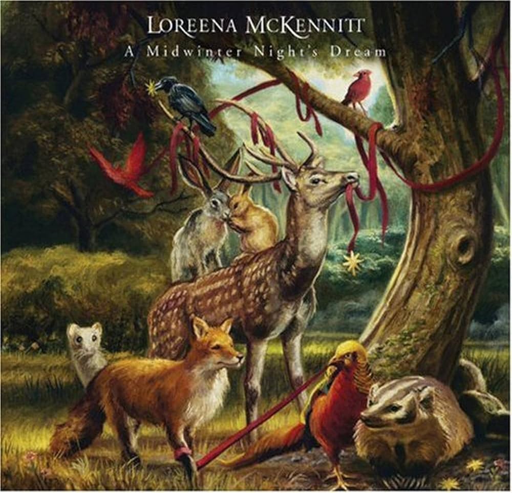 Loreena Mckennitt - A Midwinter Night's Dream (Limited Edition, Red Vinyl) (LP) - Joco Records