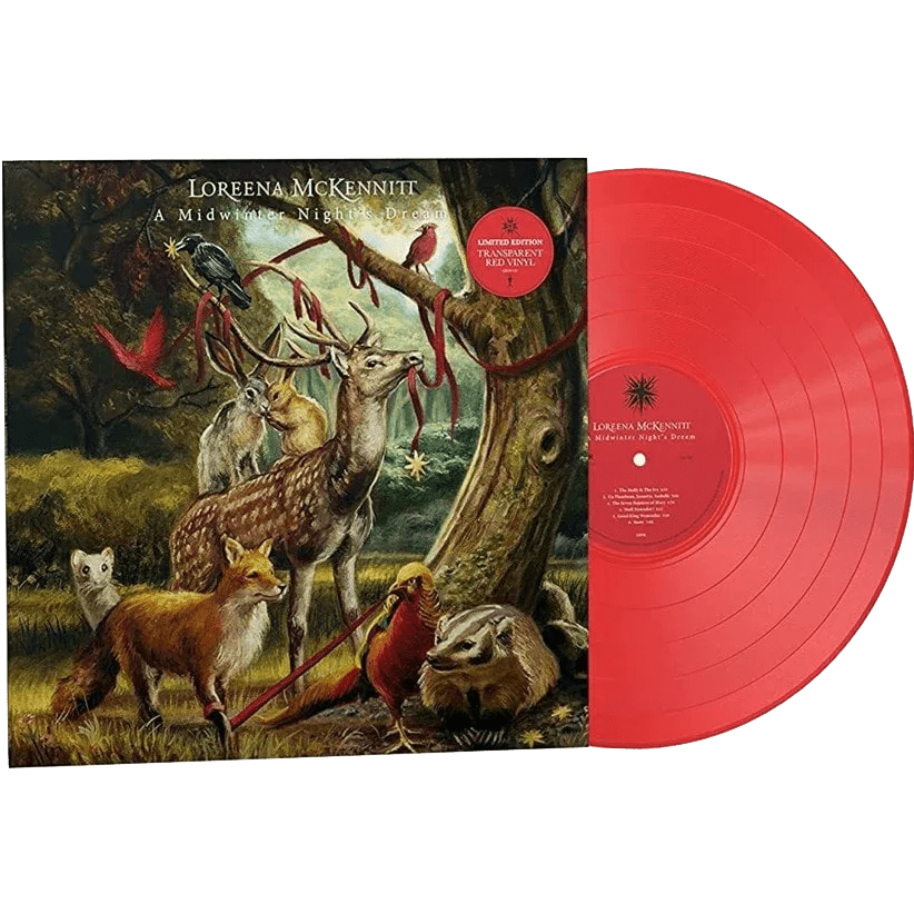 Loreena Mckennitt - A Midwinter Night's Dream (Limited Edition, Red Vinyl) (LP) - Joco Records