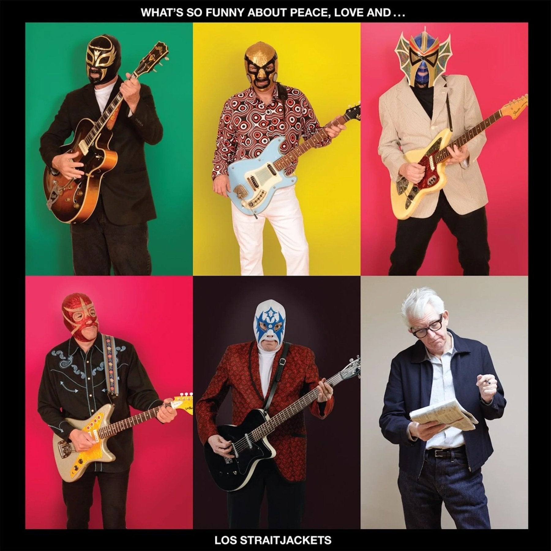 Los Straitjackets - Love And Los Straitjackets (Yellow Vinyl) What'S So Funny About Peace - Joco Records