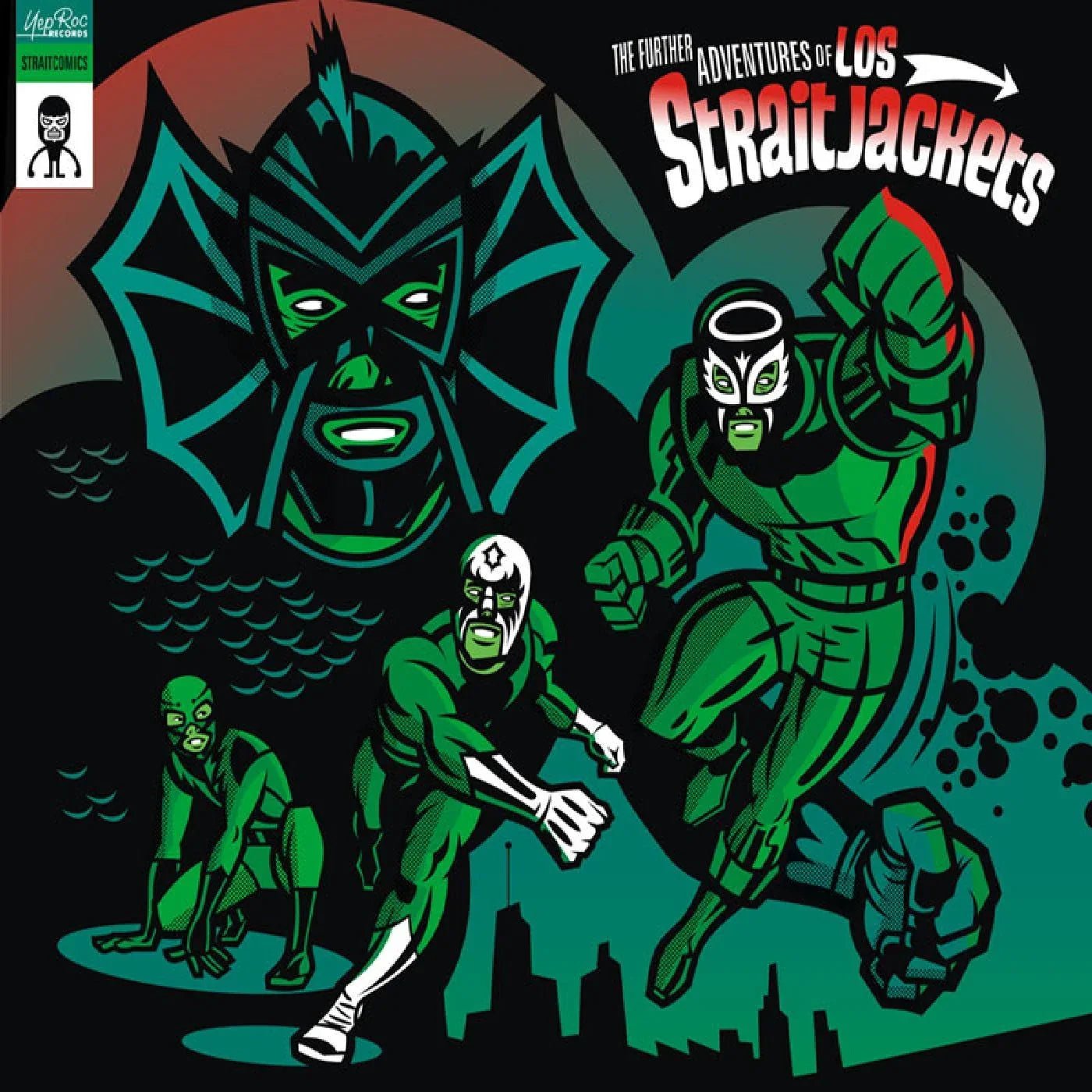 Los Straitjackets - The Further Adventures Of Los Straitjackets (Green Vinyl) - Joco Records