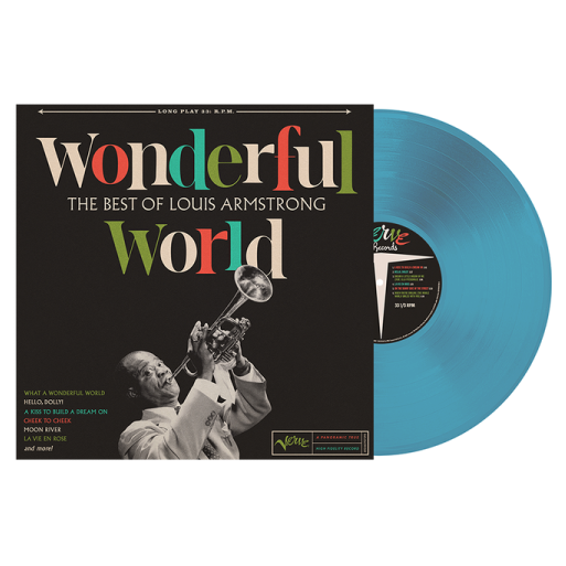 Louis Armstrong - Wonderful World: The Best Of Louis Armstrong (Limited Edition, Blue Vinyl)