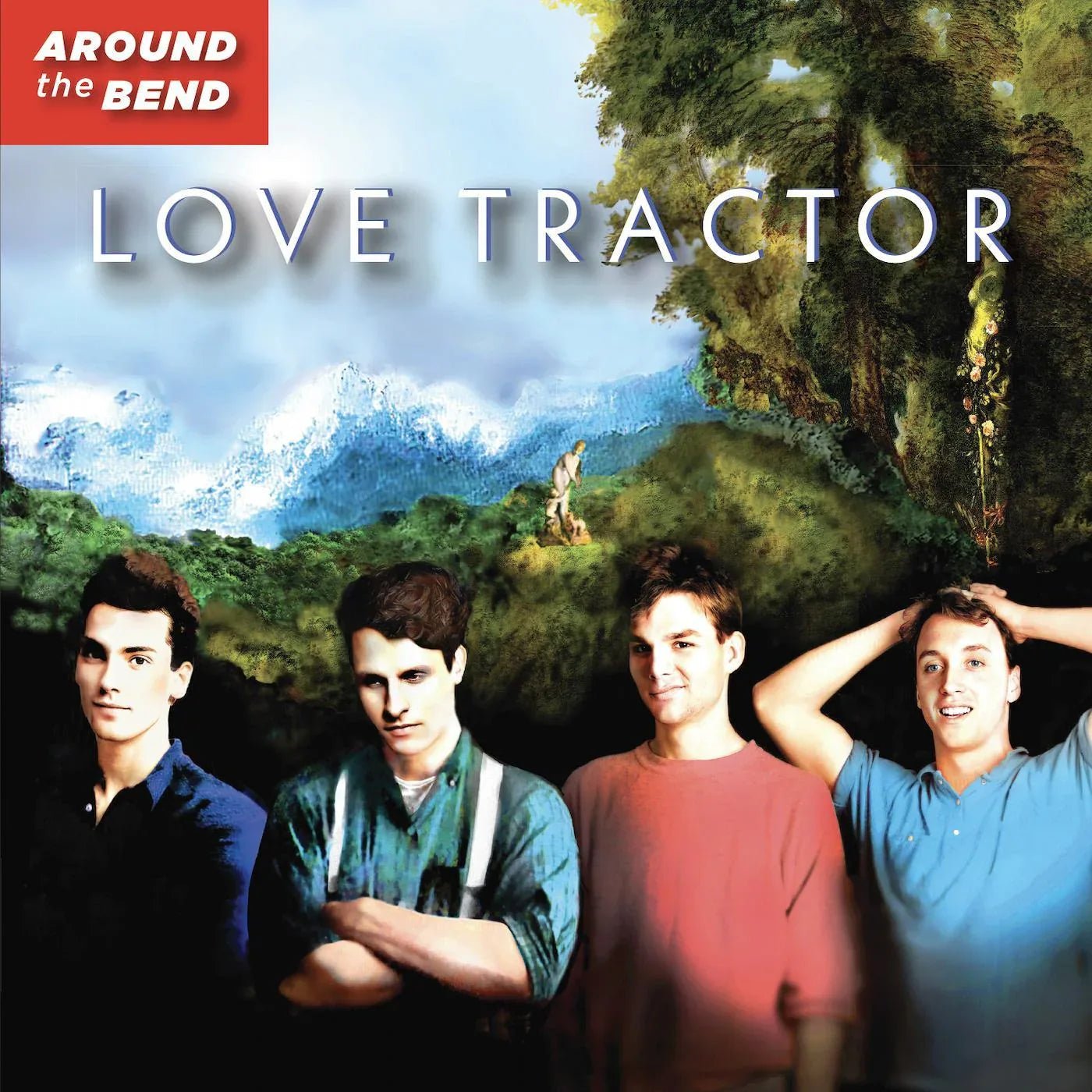 Love Tractor - Around The Bend (40th Anniversary Edition) (Orange With White Vinyl) (LP) - Joco Records