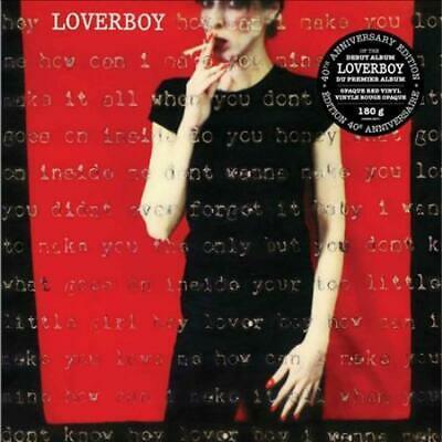 Loverboy - Loverboy: 40th Anniversary (Limited Edition Import, Opaque Red Vinyl) (LP) - Joco Records