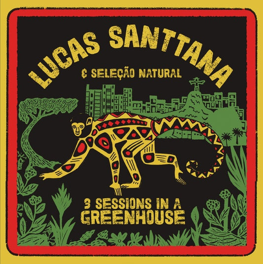 Lucas Santtana - 3 Sessions In A Greenhouse (Limited Edition, Red Vinyl)