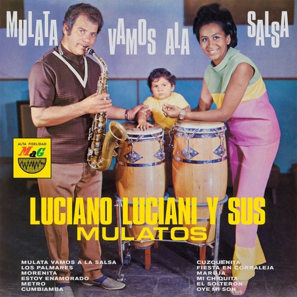 Luciano Luciani Y Sus Mulatos - Mulata, Vamos A La Salsa (LP) - Joco Records