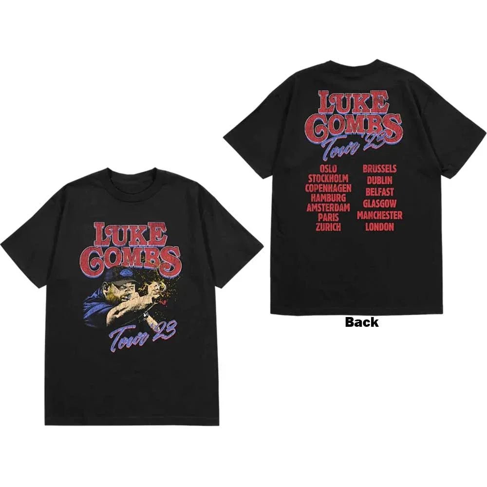 Luke Combs - Tour '23 Smashing Beer (T-Shirt) - Joco Records