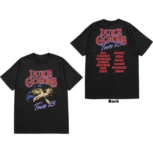 Luke Combs - Tour '23 Smashing Beer (T-Shirt) - Joco Records