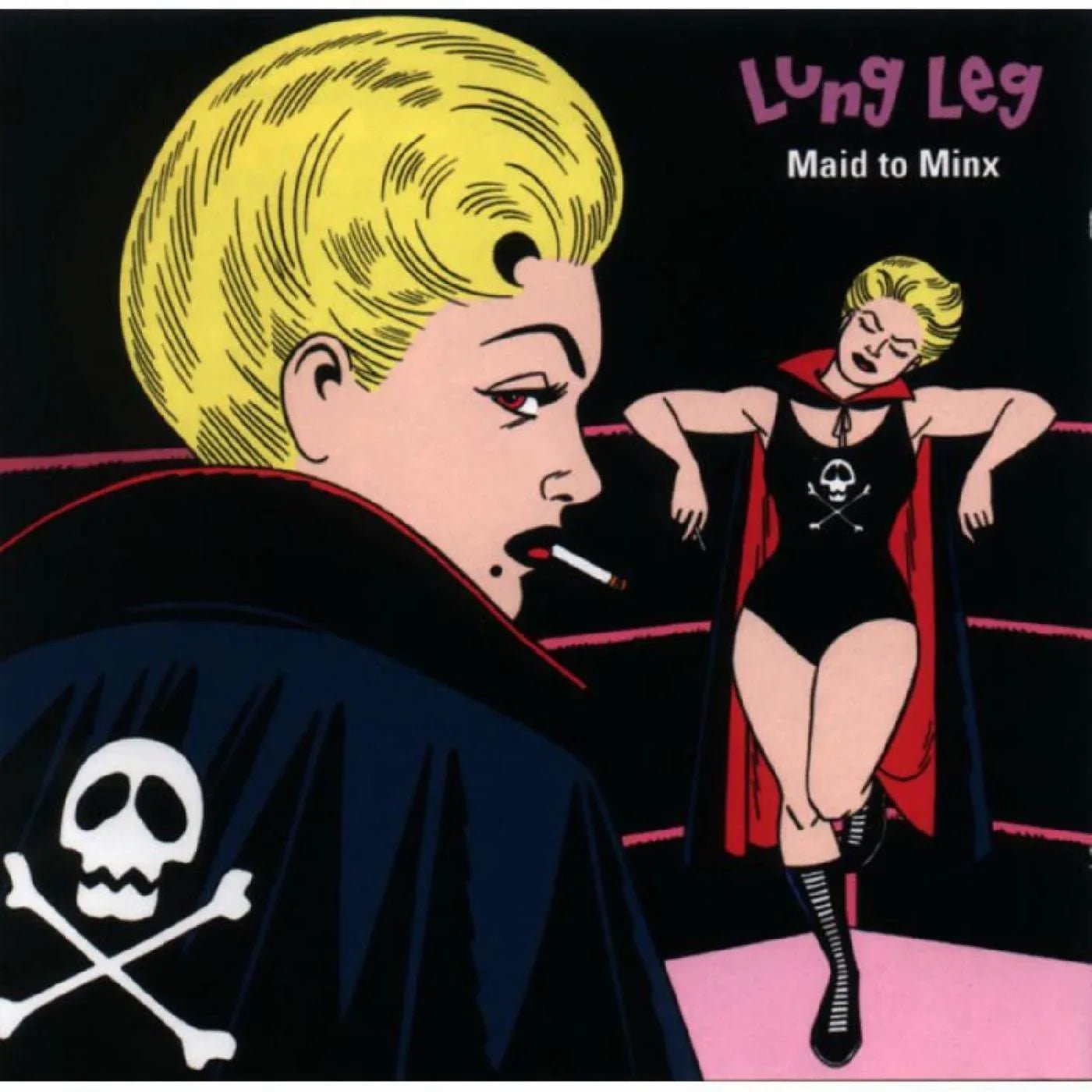 Lung Leg - Maid To Minx (Yellow Vinyl) (LP) - Joco Records