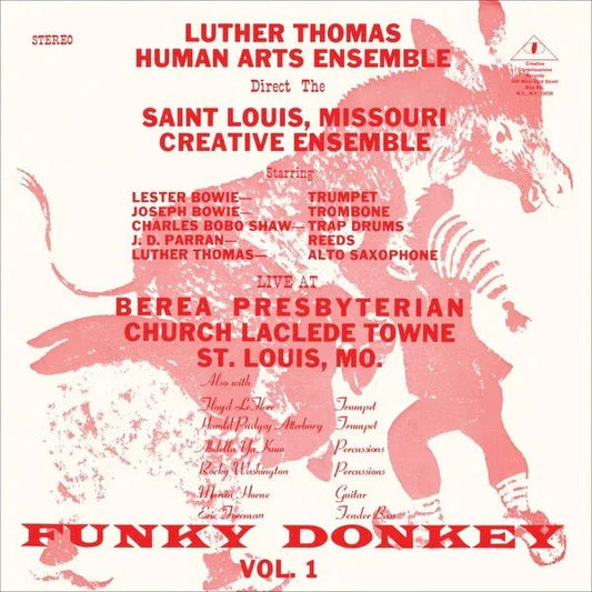 Luther Thomas Human Arts Ensemble - Funky Donkey Vol. 1 (1973) (LP) - Joco Records