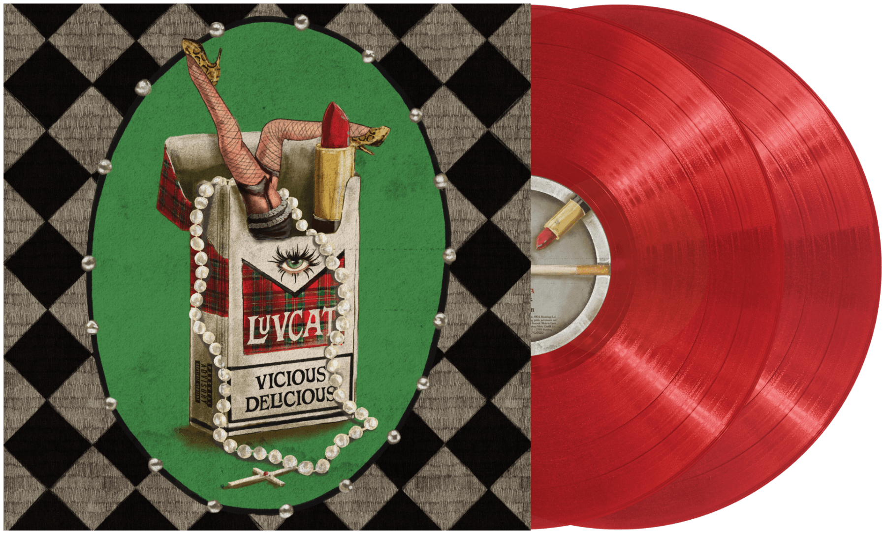 Luvcat - Vicious Delicious (Indie Exclusive, Red Vinyl) (2 LP) - Joco Records