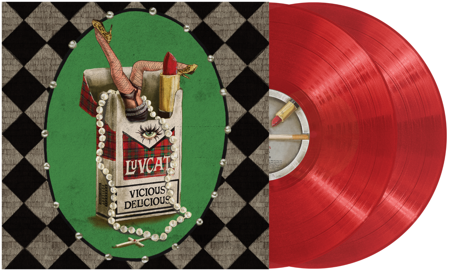 Luvcat - Vicious Delicious (Indie Exclusive) (Red Vinyl) (2 LP)