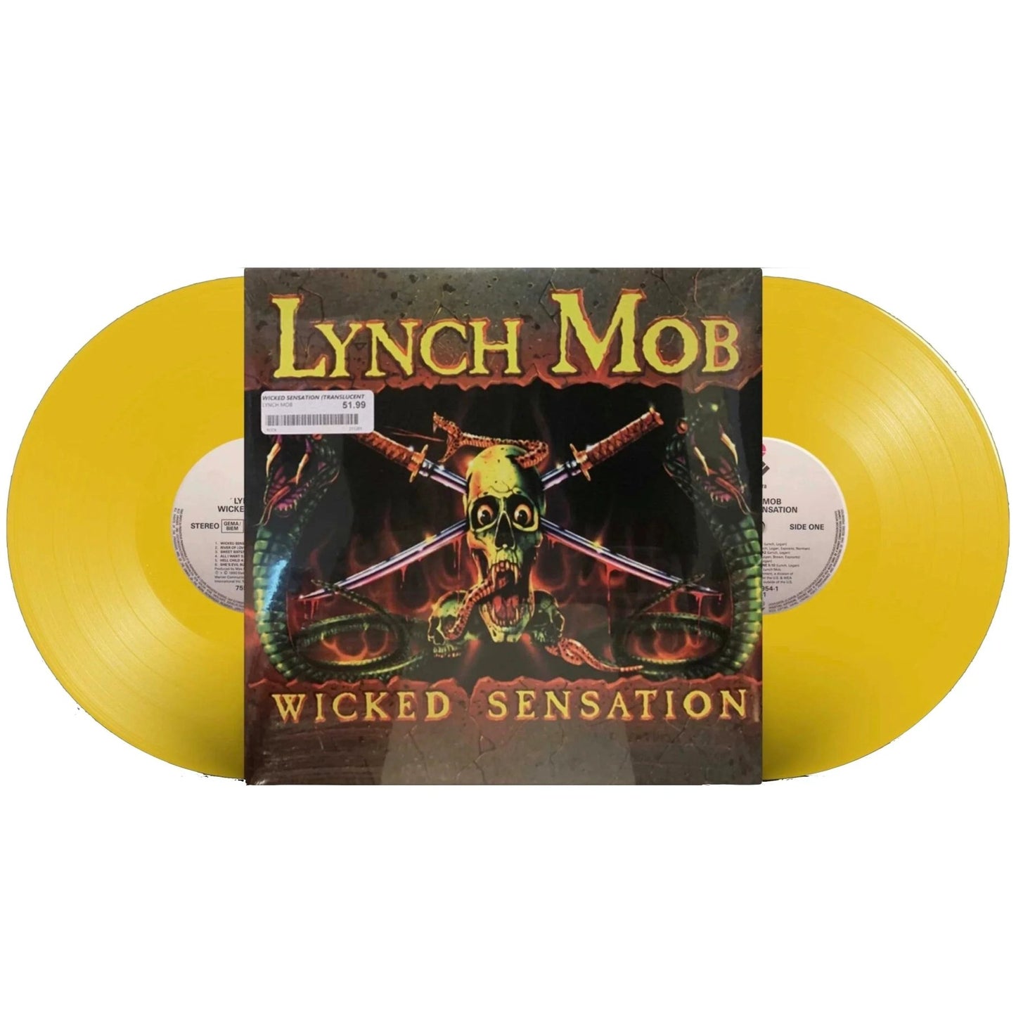 Lynch Mob - Wicked Sensation (35th Anniversary) (RSD Release, Yellow Vinyl) (2 LP) - Joco Records