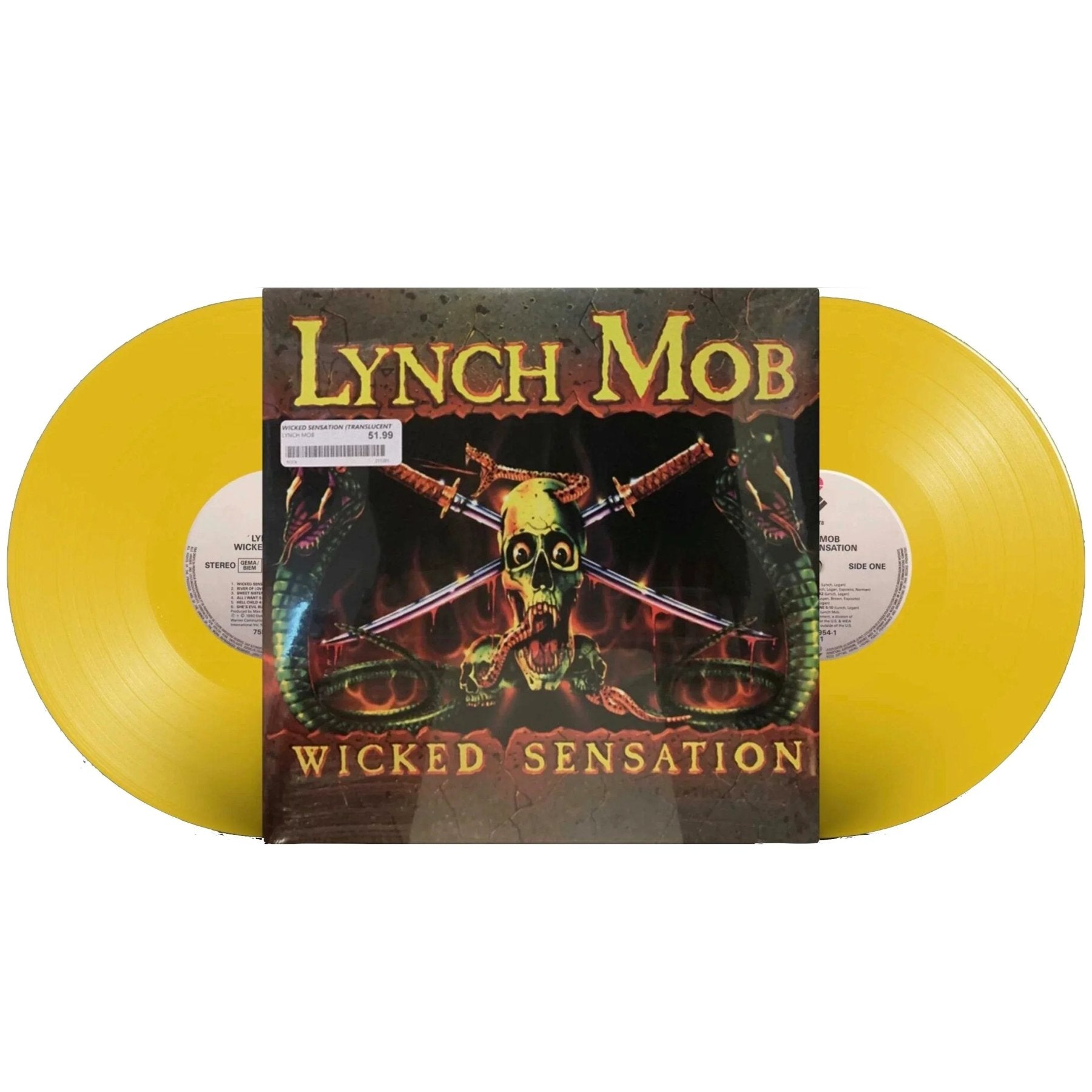Lynch Mob - Wicked Sensation (35th Anniversary) (RSD Release, Yellow Vinyl) (2 LP) - Joco Records