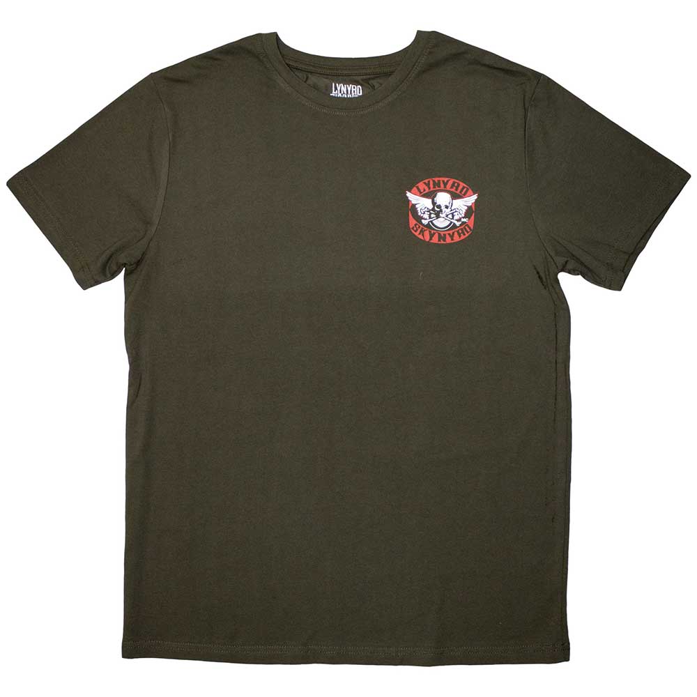 Lynyrd Skynyrd - Mini Biker Patch Logo (T-Shirt) - Joco Records