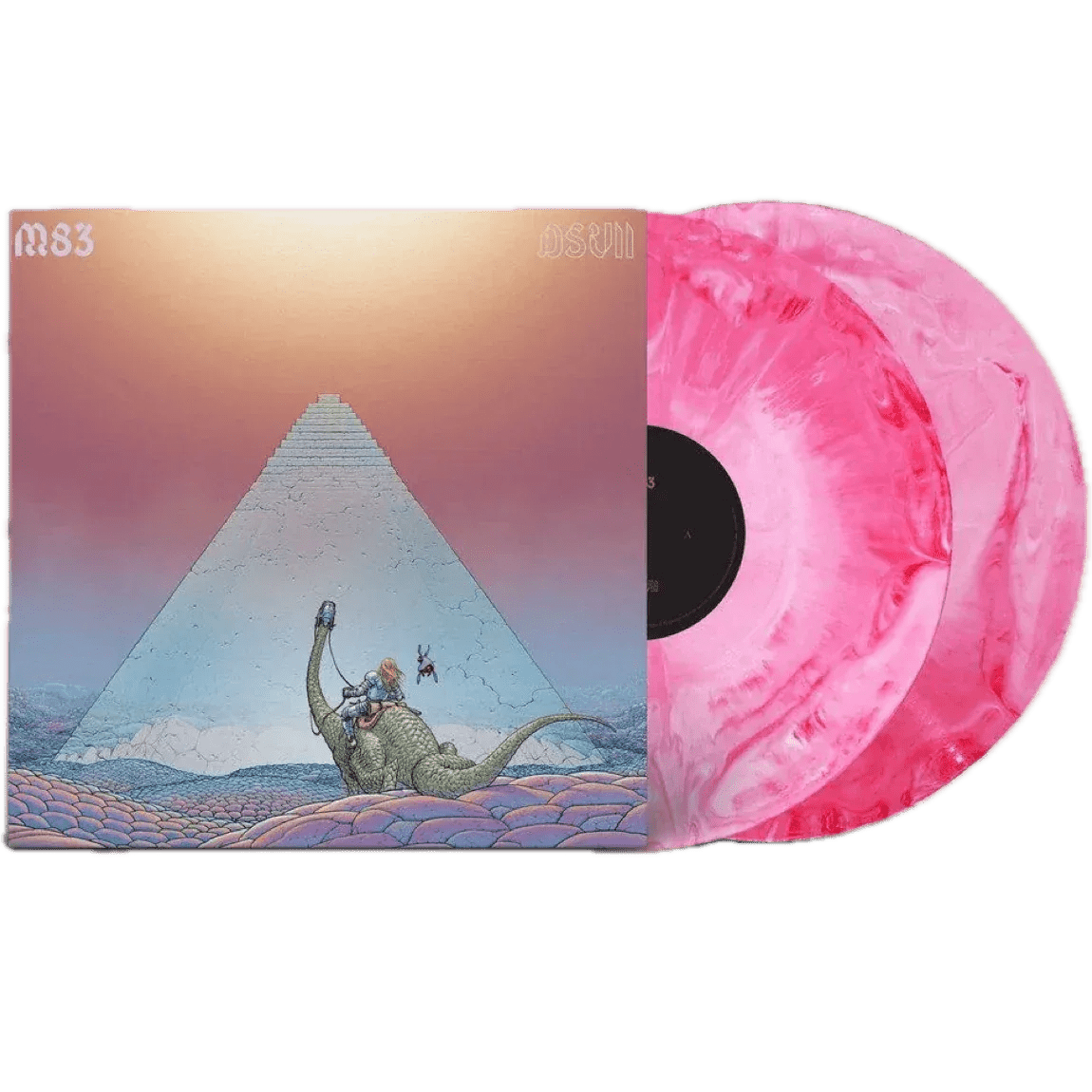 M83 - DSVII (Limited Edition, Pink Candy Floss Vinyl) (LP) - Joco Records