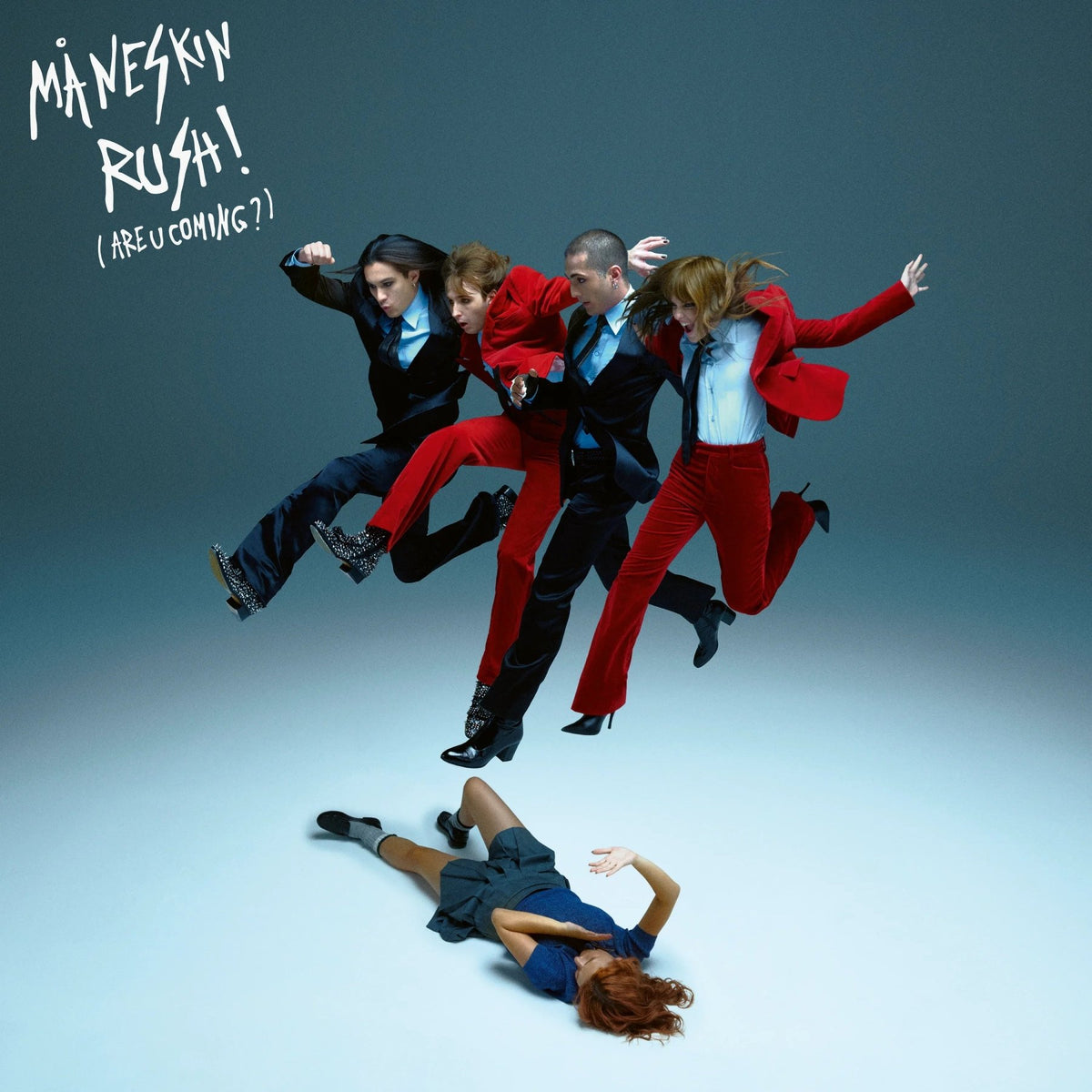 Måneskin - RUSH! (Are You Coming?) (Indie Exclusive, Scarlett Splatter Vinyl) (2 LP) - Joco Records