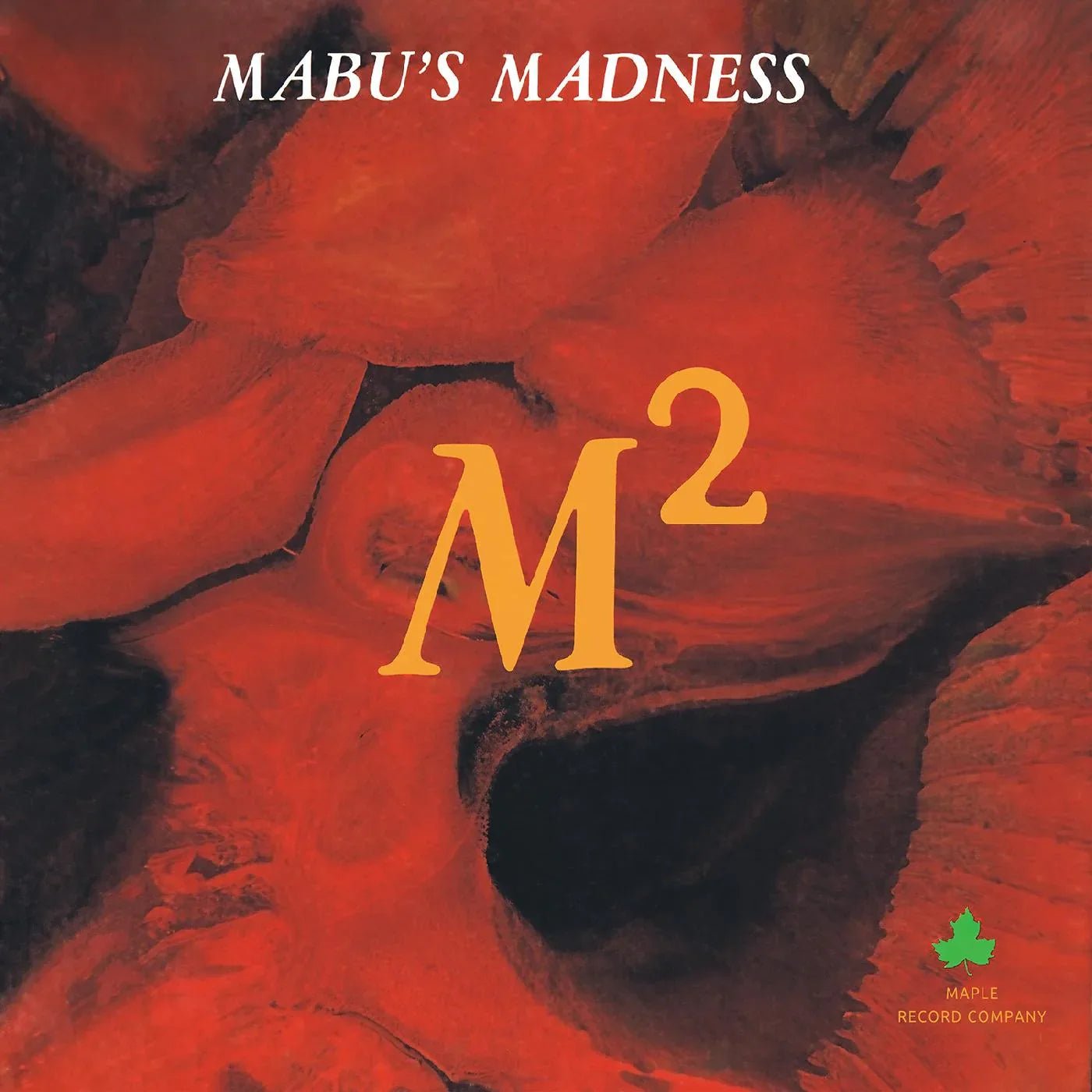 Mabu's Madness - M-Square (Fire Orange With Black Streaks Vinyl) (LP) - Joco Records