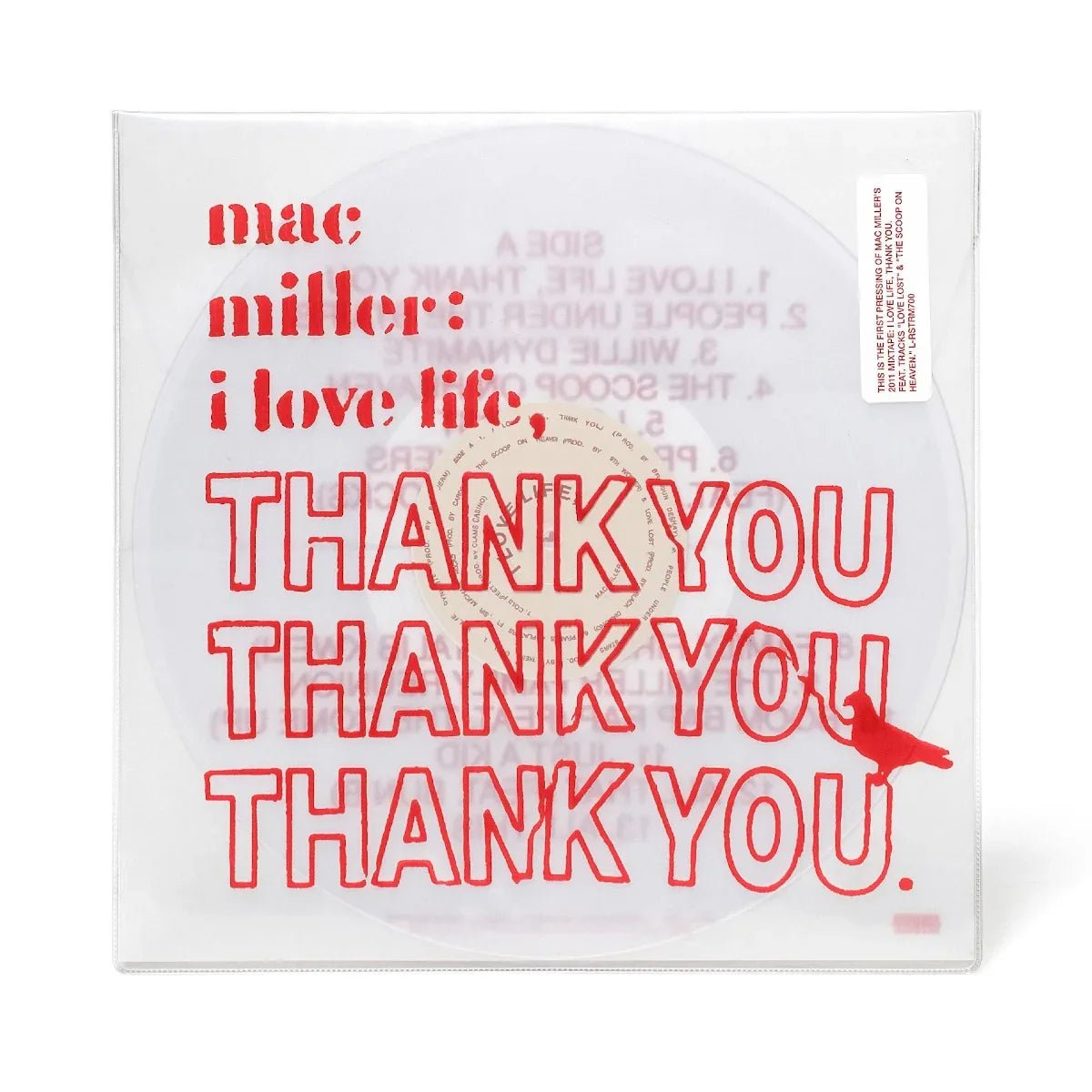 Mac Miller - I Love Life, Thank You (Limited Edition, Clear Vinyl) (LP) - Joco Records