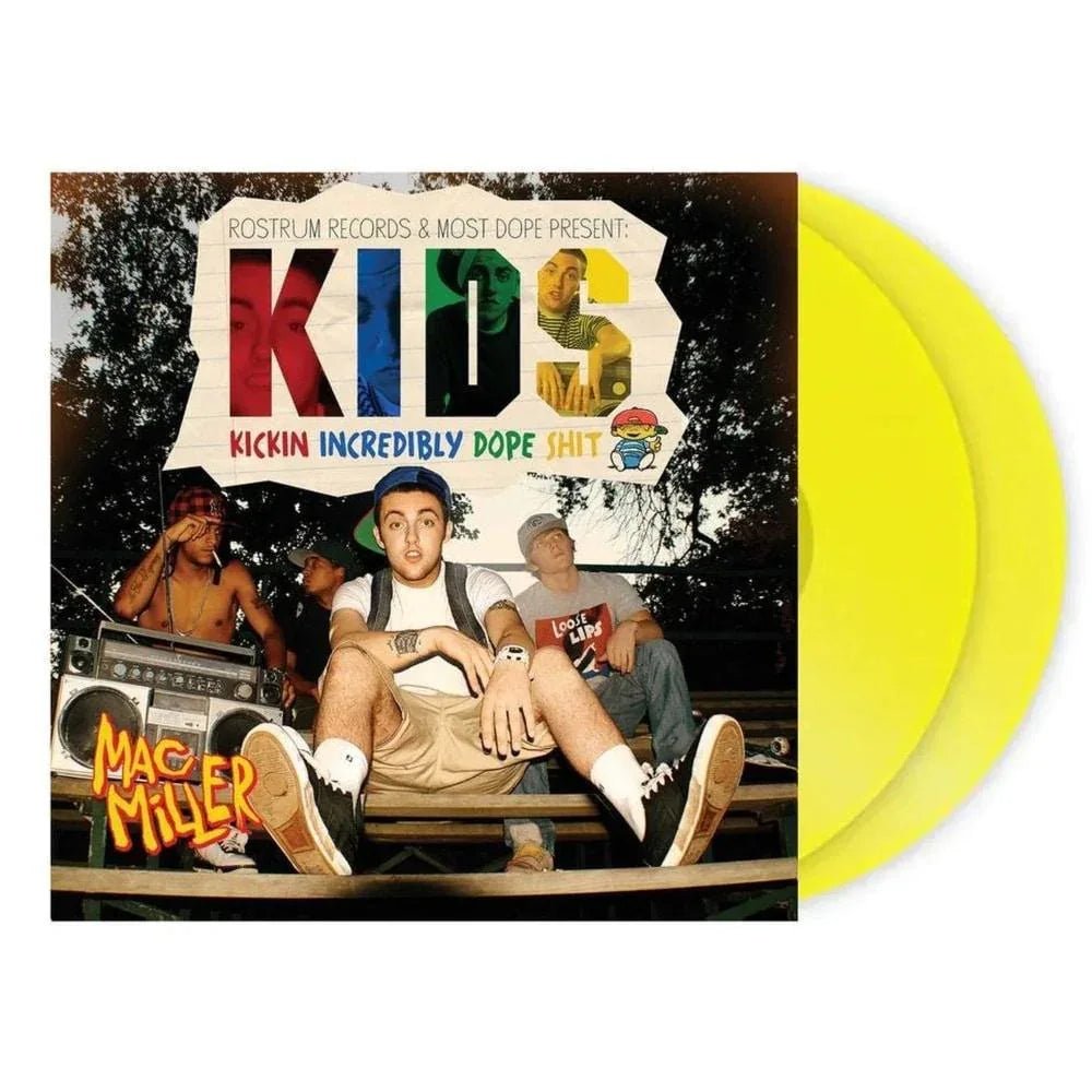 Mac Miller - K.I.D.S. (Limited Edition, Translucent Yellow Vinyl) (2 LP) - Joco Records