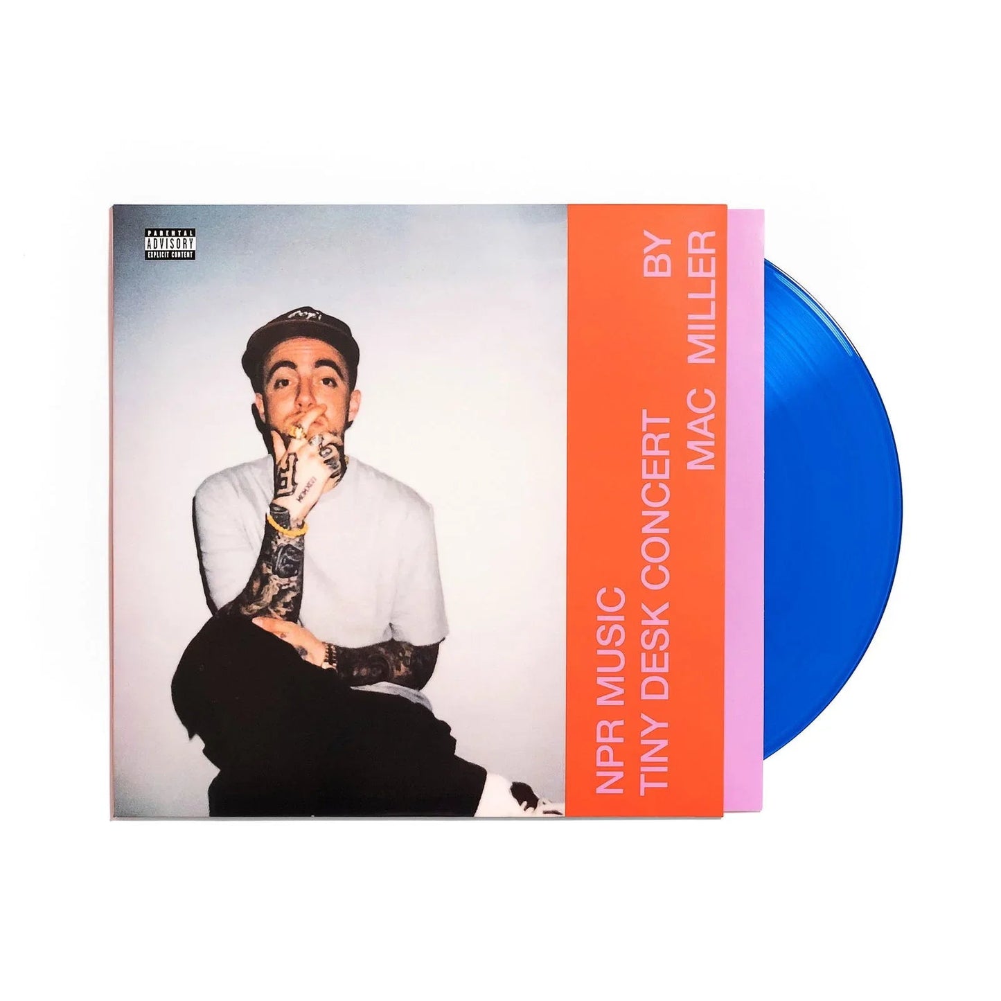 Mac Miller - NPR Music Tiny Desk Concert (Translucent Blue Vinyl with Etching) (LP) - Joco Records