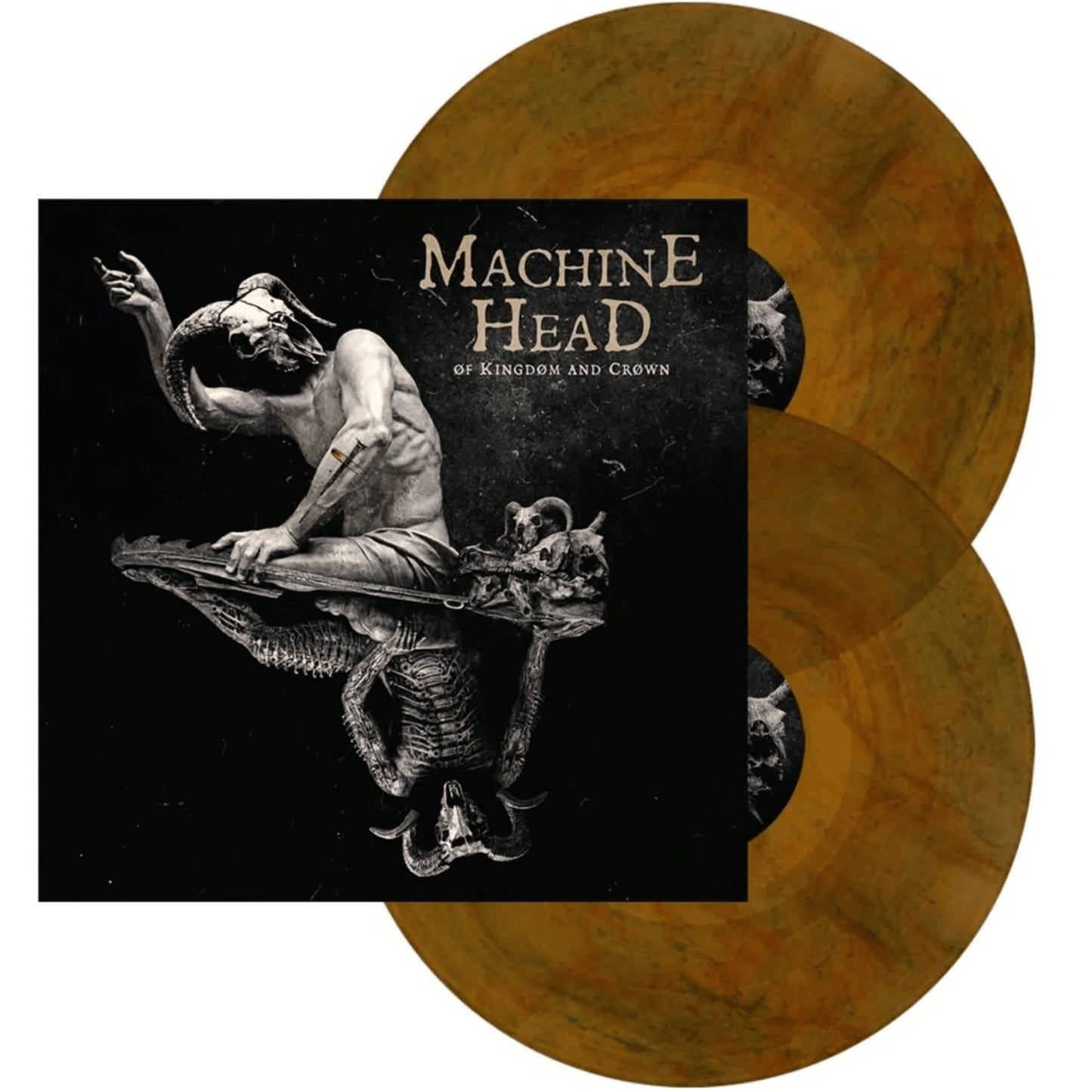 Machine Head - Of Kingdom And Crown (Limited Edition, Brown & Orange Marble Vinyl) (2 LP) - Joco Records
