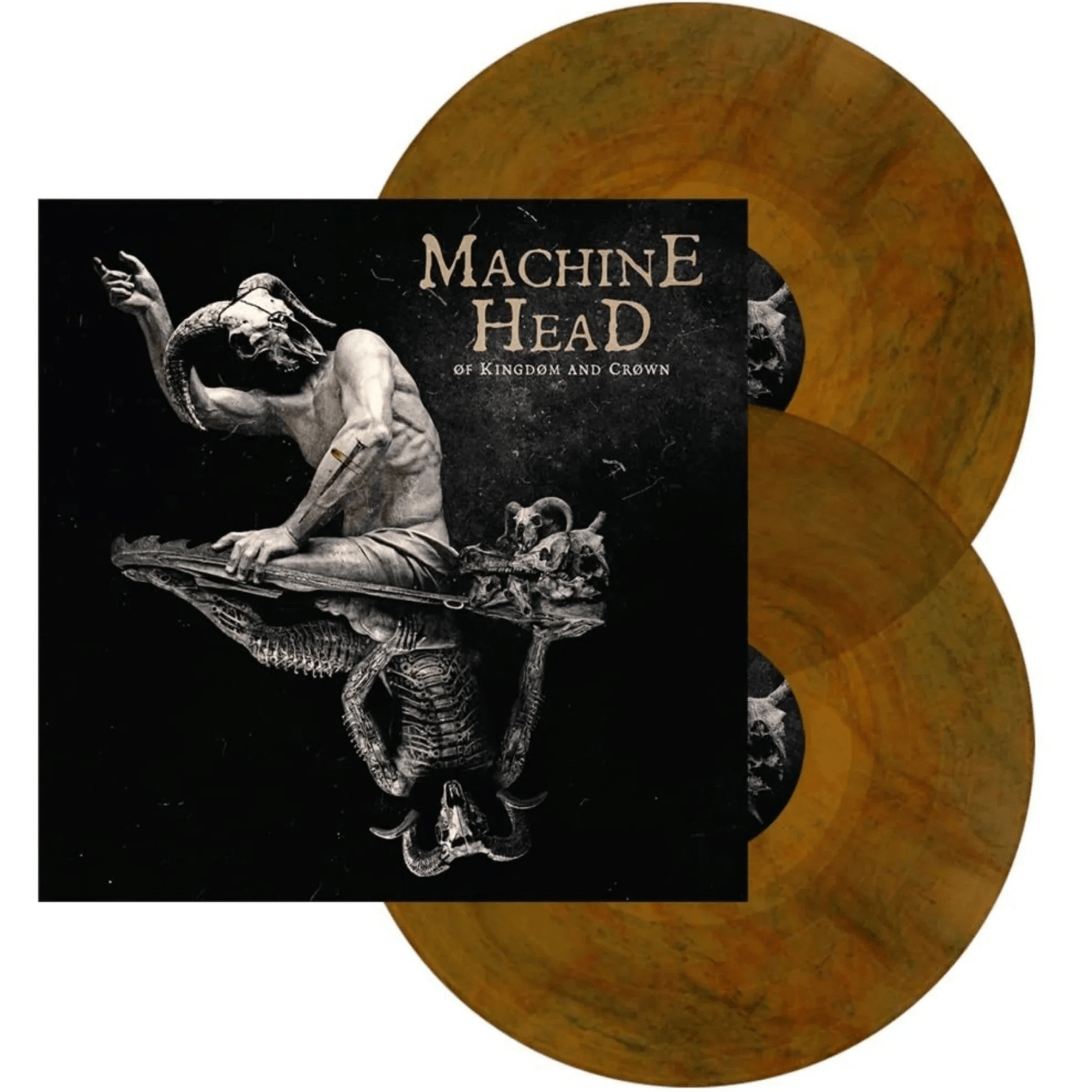 Machine Head - Of Kingdom And Crown (Limited Edition, Brown & Orange Marble Vinyl) (2 LP) - Joco Records